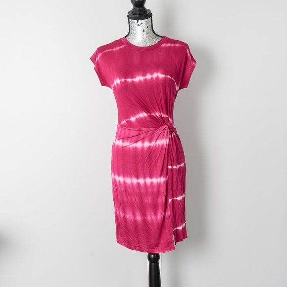 Ultra Flirt Dresses & Skirts - NWT Ultra Flirt Tie-Dye Mini Casual Shirtdress -M